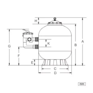 ΦΙΛΤΡΟ ΑΜΜΟΥ MBF, ΜΕ ΠΟΛΥΒΑΝΑ, ΜΠΟΜΠΙΝΑΤΟ